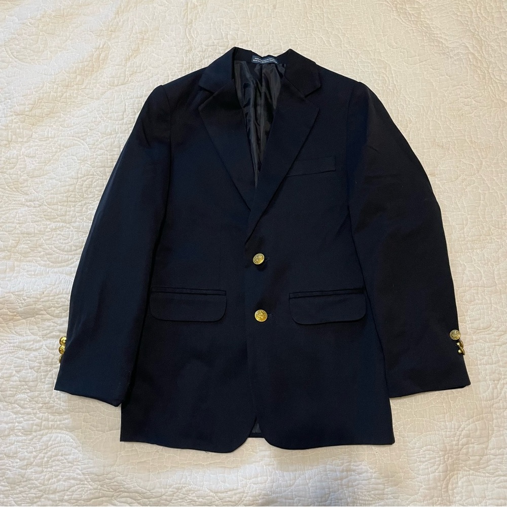 Boys size 10 navy blazer